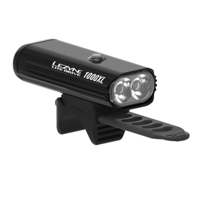 Εμπρόσθιο φως ποδηλάτου LEZYNE LITE DRIVE 1000XL Gloss Black Bike Light