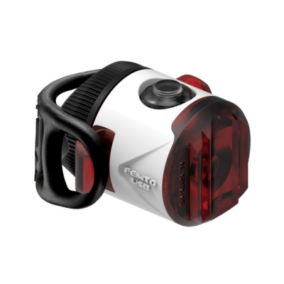 Οπίσθιο φως ποδηλάτου LEZYNE LED FEMTO USB REAR- White Bike Light
