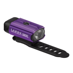 Φως ποδηλάτου LEZYNE HECTO DRIVE 500XL PURPLE Φως ποδηλάτου LEZYNE HECTO DRIVE 500XL PURPLE