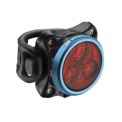 Οπίσθιο φως ποδηλάτου LEZYNE ZECTO DRIVE REAR LIGHT BLUE Hi Gloss Bicycle Light Οπίσθιο φως ποδηλάτου LEZYNE ZECTO DRIVE REAR LIGHT BLUE Hi Gloss Bicycle Light