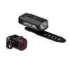 Σετ φώτα ποδηλάτου LEZYNE HECTO 500XL / FEMTO USB PAIR BLACK