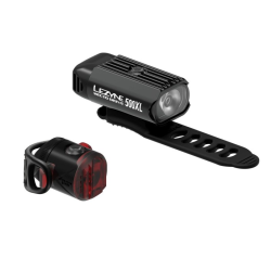 Σετ φώτα ποδηλάτου LEZYNE HECTO 500XL / FEMTO USB PAIR BLACK