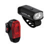 Σετ φώτα ποδηλάτου LEZYNE MINI DRIVE 400XL / KTV DRIVE+ PAIR Black Bicycle Light