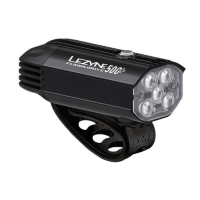 Εμπρόσθιο φώς ποδηλάτου LEZYNE Fusion Drive 500+ Black Front Bicycle Light