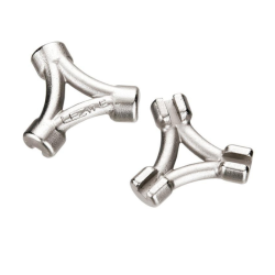 Κλειδί για ακτίνες ποδηλάτου LEZYNE 3-WAY SPOKE WRENCH-SILVER