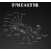 Πολυεργαλείο ποδηλάτου LEZYNE MULTI TOOLS - SVPRO 13 - SILVER Πολυεργαλείο ποδηλάτου LEZYNE MULTI TOOLS - SVPRO 13 - SILVER thumb
