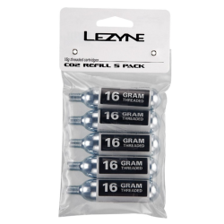Αμπούλες CO2 LEZYNE 16G CO2 CARTRIDGE - 5 PACK Αμπούλες CO2 LEZYNE 16G CO2 CARTRIDGE - 5 PACK