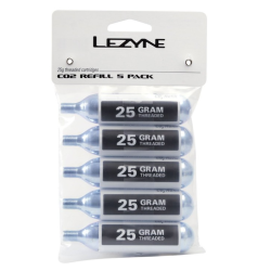 Αμπούλες CO2 LEZYNE 25G CO2 CARTRIDGE - 5 PACK