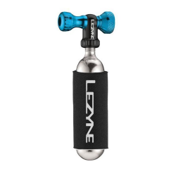 Τρόμπα αμπούλας LEZYNE CONTROL DRIVE CO2 BLUE GLOSS INCL 1 X 16g CARTRIDGE