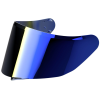 Ζελατίνα κράνους AIROH SPARK 2 Blue Mirrored