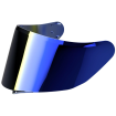 Ζελατίνα κράνους AIROH SPARK 2 Blue Mirrored thumb