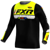 Μπλούζα motocross  FXR APEX MX26 BLACK/NEON YELLOW