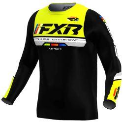 Μπλούζα motocross  FXR APEX MX26 BLACK/NEON YELLOW