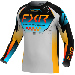 Μπλούζα motocross FXR CLUTCH PRO MX26 GREY/SKY ORANGE Μπλούζα motocross FXR CLUTCH PRO MX26 GREY/SKY ORANGE