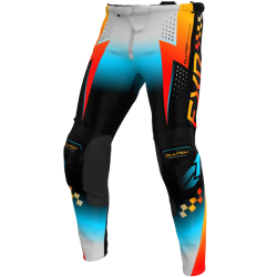 Παιδικό παντελόνι motocross FXR CLUTCH MX26 GREY/SKY ORANGE