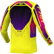 Μπλούζα motocross FXR PODIUM RELAY MX26 YELLOW/RAZZ BLACK thumb