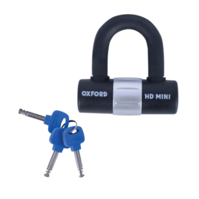 Κλειδαριά δισκόφρενου Mini OXFORD HD  - Ø14mm  Black