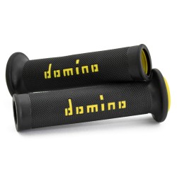 Χειρολαβές μοτοσυκλέτας DOMINO GRIPS A010 BLACK/YELLOW