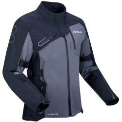 Γυναικείο μπουφάν μηχανής BERING OXYGEN BLACK/GREY