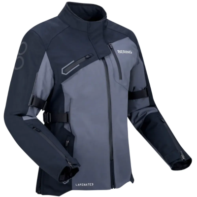 Γυναικείο μπουφάν μηχανής BERING OXYGEN BLACK/GREY