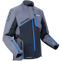 Μπουφάν μηχανής BERING OXYGEN GREY/BLACK/BLUE Μπουφάν μηχανής BERING OXYGEN GREY/BLACK/BLUE
