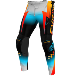 Παντελόνι motocross FXR CLUTCH PRO GREY/SKY ORANGE