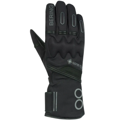 Γάντια μηχανής BERING ROC GORE-TEX BLACK Γάντια μηχανής BERING ROC GORE-TEX BLACK