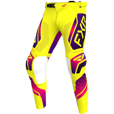 Παντελόνι motocross FXR PODIUM RELAY MX26 YELLOW/RAZZ BLACK