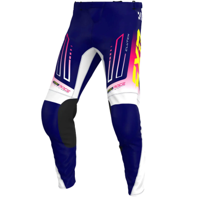 Παντελόνι motocross FXR CLUTCH MX26 NAVY/RAZZ WHITE