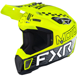 Κράνος motocross FXR CLUTCH RACE DIV MX26 BLACK/NEON YELLOW