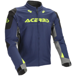 Μπουφάν μηχανής enduro ACERBIS RALLY RACE BLUE/YELLOW