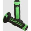 Χειρολαβές μοτοσυκλέτας DOMINO GRIPS DIAMONTE DC Black/Green