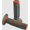 Χειρολαβές μοτοσυκλέτας DOMINO GRIPS DUALLY 1/2 WAF Grey/Orange
