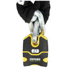 Αντικλεπτική αλυσίδα με κλειδαριά OXFORD Hardcore XC13 - 1.5M x 13mm