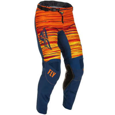 Παντελόνι motocross FLY RACING KINETIC WAVE MX NAVY/ORANGE
