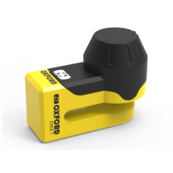 Κλειδαριά δισκόφρενου OXFORD Mini T - 5,5mm - Yellow/Black Κλειδαριά δισκόφρενου OXFORD Mini T - 5,5mm - Yellow/Black