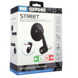 Δεξιός καθρέπτης OXFORD Street Bar End - Black 1τμχ