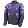 Μπουφάν μηχανής ICON Synthwave Merc3 Lazer Cobra™ BK