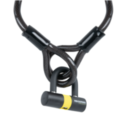 Αντικλεπτική κουλούρα μοτοσυκλέτας OXFORD Loop Lock 15 mm x 2,0 m + μίνι κλειδαριά
