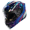 Κράνος μηχανής ICON Threshold™ Synthwave Lazer Cobra Modular