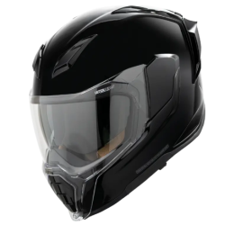 Κράνος μηχανής ICON Ultraflite™ Solid MIPS® BLACK GLOSS