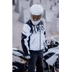 Μπουφάν μηχανής ICON Merc3™ ANOMALY WHITE thumb