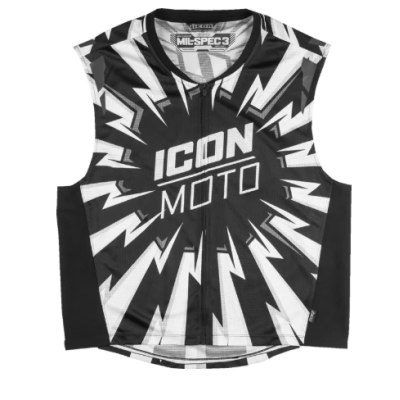 Γιλέκο μηχανής ICON Mil-Spec 3™ Vest WHITE 