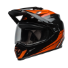 Κράνος μηχανής BELL MX-9 Mips - Alpine Gloss Black/Orange