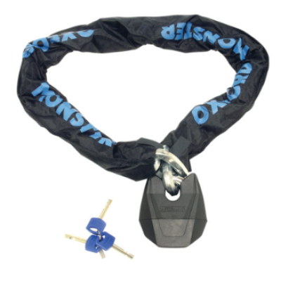 Αντικλεπτική αλυσίδα με κλειδαριά OXFORD Monster XL - 1.2M x 14.5mm Αντικλεπτική αλυσίδα με κλειδαριά OXFORD Monster XL - 1.2M x 14.5mm