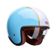 Κράνος μηχανής BELL TX501 - Rally Blue/White thumb