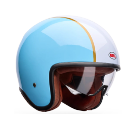 Κράνος μηχανής BELL TX501 - Rally Blue/White