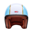 Κράνος μηχανής BELL TX501 - Rally Blue/White thumb