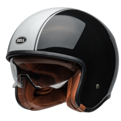 Κράνος μηχανής BELL TX501 - Rally Gloss Black/White