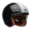 Κράνος μηχανής BELL TX501 - Rally Gloss Black/White thumb